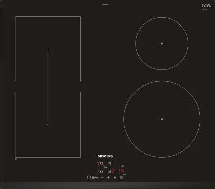 Siemens EE631BPB1E plaque Noir Intégré Plaque avec zone à induction 4 zone(s)