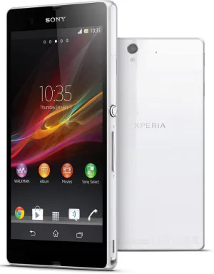 Sony Xperia Z 12,7 cm (5") SIM unique Android 4.2 3G 2 Go 16 Go 2400 mAh Blanc