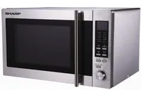 Sharp Home Appliances R-92STW micro-onde Comptoir Micro-onde combiné 28 L 900 W Acier inoxydable