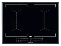 AEG IKE64450FB Noir Intégré 60 cm Plaque avec zone à induction 4 zone(s)