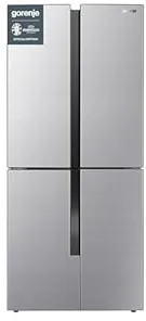 Gorenje NRM8182MX frigo américain Pose libre 427 L E Acier inoxydable