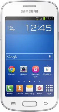 Samsung Galaxy Trend Lite GT-S7390 10,2 cm (4") SIM unique Android 4.1.2 3G Micro-USB B 4 Go 1500 mAh Blanc