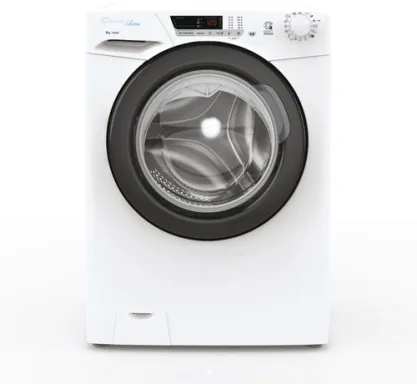 Candy Ultra HCU1282DWB4/1-S machine à laver Charge avant 8 kg 1200 tr/min Blanc
