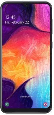 Samsung Galaxy A50 SM-A505F 16,3 cm (6.4") Double SIM 4G USB Type-C 4 Go 128 Go 4000 mAh Noir