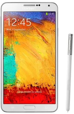 Samsung Galaxy Note 3 SM-N9005 14,5 cm (5.7") SIM unique Android 4.3 4G Micro-USB B 3 Go 32 Go 3200 mAh Blanc