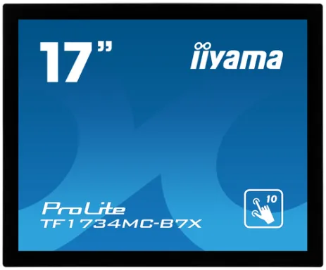 iiyama ProLite TF1734MC-B7X écran plat de PC 43,2 cm (17") 1280 x 1024 pixels SXGA LED Écran tactile Noir