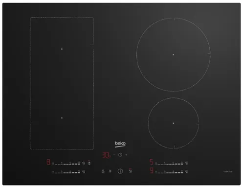 Beko HII74700UF plaque Noir Intégré 70 cm Plaque avec zone à induction 4 zone(s)