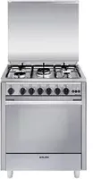 Glem Gas U765VI four et cuisinière Électrique/Gaz Gaz Acier inoxydable A