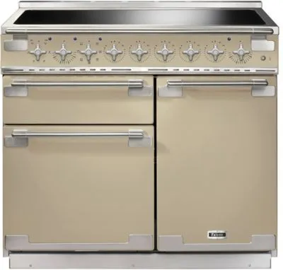 Falcon Elise 100 Cuisinière Electrique Plaque avec zone à induction Crème A