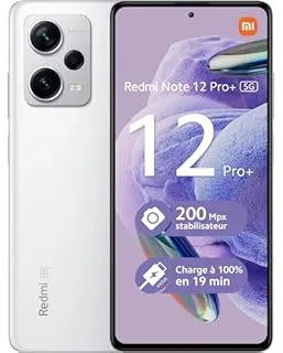 Xiaomi Redmi Note 12 Pro+ 5G 16,9 cm (6.67") Double SIM Android 12 USB Type-C 8 Go 256 Go 5000 mAh Blanc