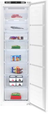 Beko BFNA247E40SN congélateur Congélateur vertical Intégré 220 L E Blanc