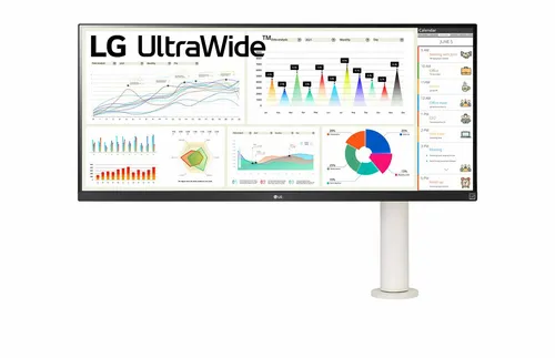 LG 34WQ68X-W écran plat de PC 86,4 cm (34") 2560 x 1080 pixels Quad HD LCD Blanc