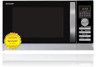 Sharp Home Appliances R843INW Micro-onde combiné 25 L 900 W Argent