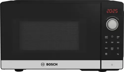 Bosch Serie 2 FFL023MS2F micro-onde Acier inoxydable Micro-onde simple Comptoir 20 L 800 W