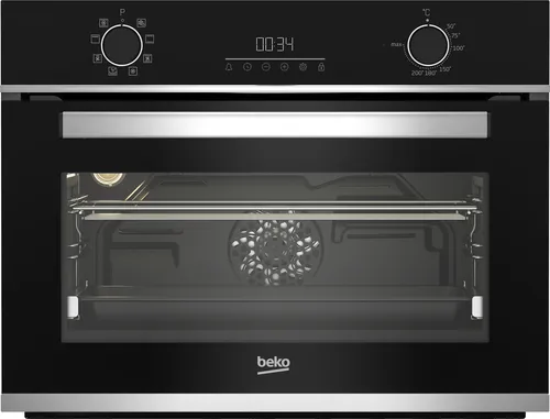 Beko b300 BBCM13300XC four 48 L A Noir, Acier inoxydable