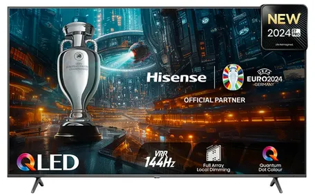 Hisense 55E77NQ PRO TV 139,7 cm (55") 4K Ultra HD Smart TV Wifi Noir 450 cd/m²