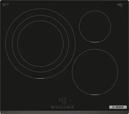 Bosch Serie 4 PID631BB5E plaque Noir Intégré 59.2 cm Plaque avec zone à induction 3 zone(s)