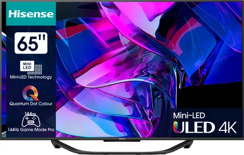 Hisense 65U7KQ TV 165,1 cm (65") 4K Ultra HD Smart TV Wifi Noir 1000 cd/m²