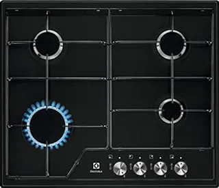 Electrolux EGS6424K Noir Intégré 60 cm Gaz 4 zone(s)