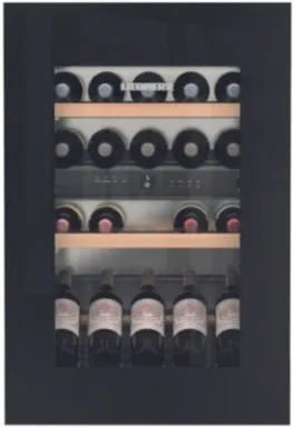 Liebherr EWTgb 1683 Vinidor Intégré (placement) Noir 33 bouteille(s)