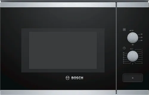 Bosch Serie 4 BFL550MS0 micro-onde Noir, Acier inoxydable Micro-onde simple Intégré 25 L 900 W