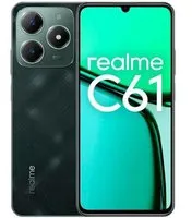 realme C61 17,1 cm (6.75") Double SIM Android 14 4G USB Type-C 6 Go 128 Go 5000 mAh Vert foncé
