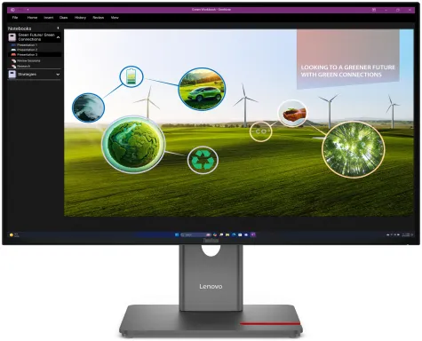 Lenovo ThinkVision P27Q-40 LED display 68,6 cm (27") 2560 x 1440 pixels Quad HD Noir