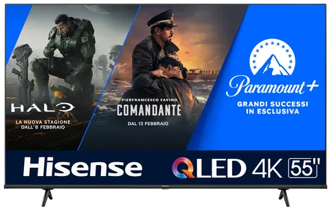 Hisense 55E7KQ TV 139,7 cm (55") 4K Ultra HD Smart TV Wifi Noir 275 cd/m²