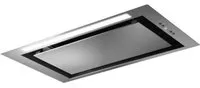 Elica PRF0157404 hotte Encastrée Noir, Acier inoxydable 650 m³/h
