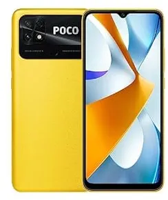 POCO C40 17 cm (6.71") Double SIM Android 11 4G USB Type-C 4 Go 64 Go 6000 mAh Jaune