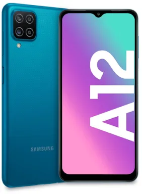 Samsung Galaxy A12 SM-A125FZBKEUE smartphone 16,5 cm (6.5") Double SIM Android 10 4G USB Type-C 4 Go 128 Go 5000 mAh Bleu