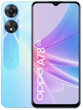 OPPO A78 5G 16,7 cm (6.56") Double SIM Android 13 USB Type-C 4 Go 128 Go 5000 mAh Bleu