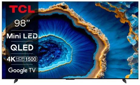 TCL C80 98C809 TV 2,49 m (98") 4K Ultra HD Smart TV Wifi Noir 1500 cd/m²