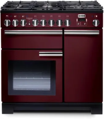 Falcon Professional Deluxe 90 Cuisinière Electrique Gaz Cerise (fruit) A