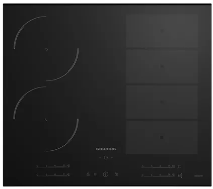 Grundig GIEI627479PN plaque Noir Intégré 60 cm Plaque avec zone à induction 4 zone(s)