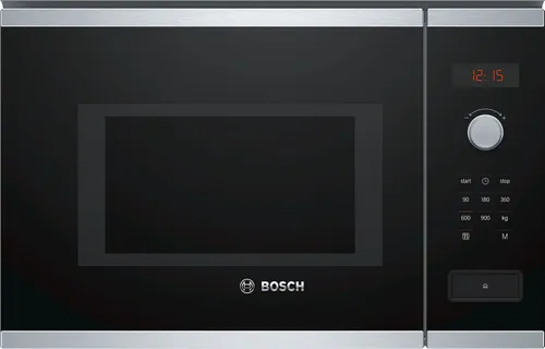 Bosch Serie 4 BFL553MS0 micro-onde Intégré Micro-onde combiné 25 L 900 W Noir, Acier inoxydable