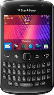 BlackBerry Curve 9360 6,2 cm (2.44") SIM unique BlackBerry OS 7.0 3G 0,5 Go 1000 mAh Noir