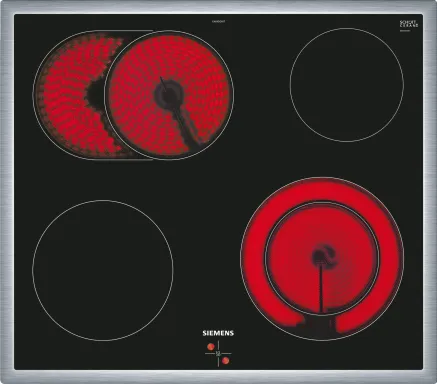 Siemens EA645GN17 plaque Noir Intégré Céramique 4 zone(s)