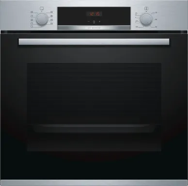 Bosch Serie 4 HBA554YS0 four 71 L Noir, Acier inoxydable