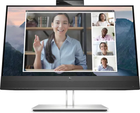 HP E24mv G4 60,5 cm (23.8") 1920 x 1080 pixels Full HD Noir, Argent