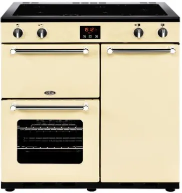 Belling Kensington 90Ei Cuisinière Electrique Plaque avec zone à induction Crème A