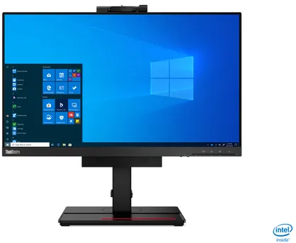 Lenovo ThinkCentre Tiny-In-One écran plat de PC 60,5 cm (23.8") 1920 x 1080 pixels Full HD LED Noir