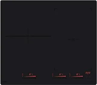 Airlux ATIF63BKM plaque Noir Intégré 60 cm Plaque avec zone à induction 3 zone(s)