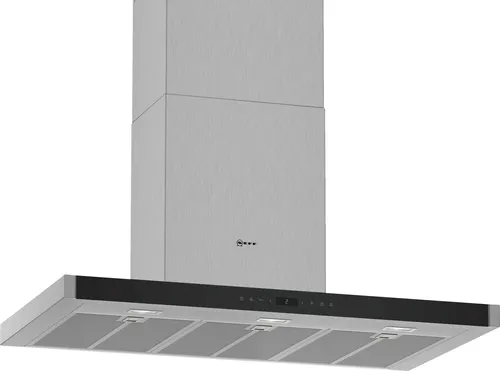 Neff DBMP955N Montée au mur Noir, Acier inoxydable 702,1 m³/h A