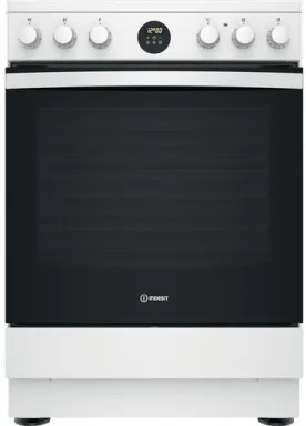 Indesit IS67V5CCW/E four et cuisinière Electrique Céramique Blanc A