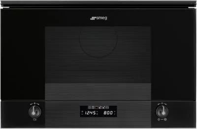 Smeg MP122B3 micro-onde Noir Micro-ondes grill Intégré 22 L 850 W