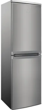 Indesit CAA 55 NX 1 réfrigérateur-congélateur Pose libre 254 L F Acier inoxydable