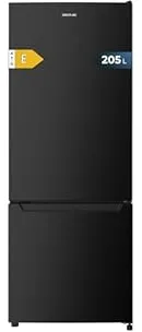 Cecotec 02075 réfrigérateur-congélateur Pose libre 205 L E Noir
