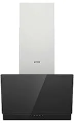 Gorenje WHI649EXBG hotte Montée au mur Argent, Acier inoxydable 608 m³/h B