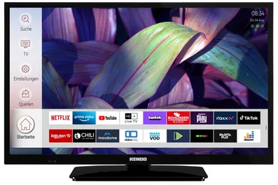 Kendo 24 LED 3231 B 61 cm (24") HD Smart TV Noir 220 cd/m²